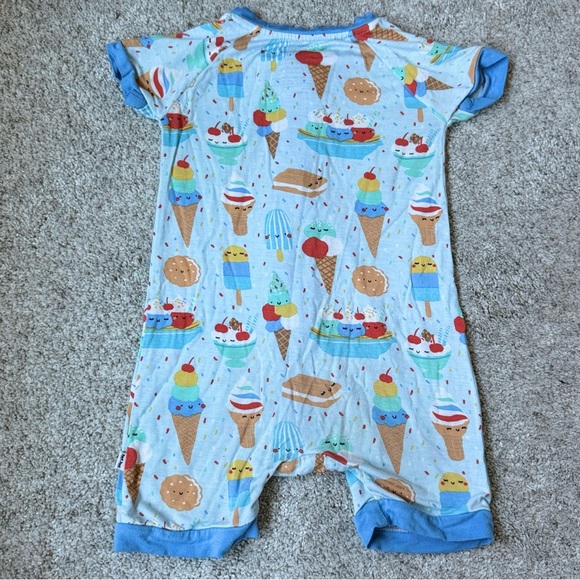 Little Sleepies Play Ice Cream Romper - Picture 3 of 4